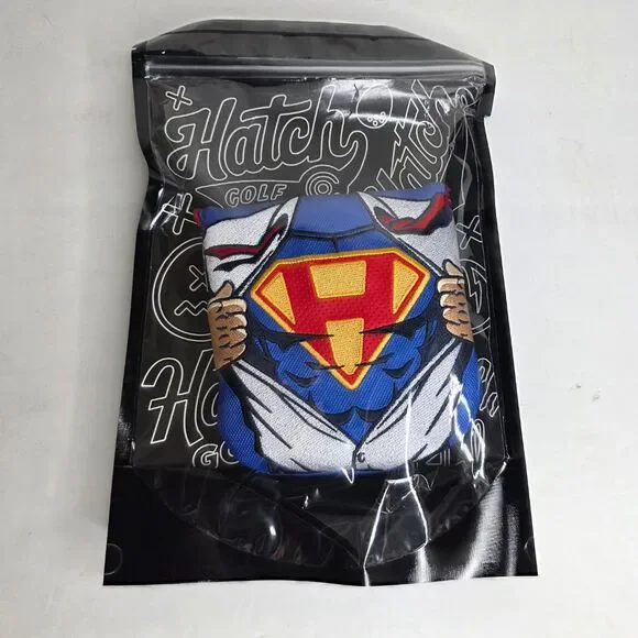 Hatch Golf - Hero Revealed Superman Mallet Cover Center Shaft Large - NEW - Picture 2 of 3